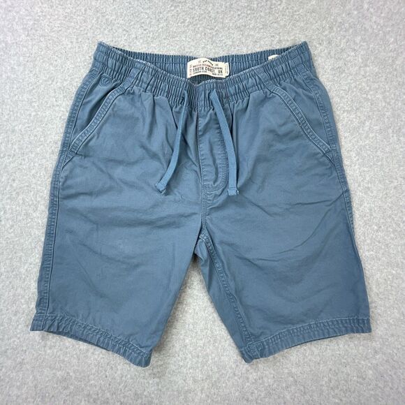 Lot of 2‎ Fat Face Elastic Waist Shorts Mens 30 x 10 (28 x 9.5) Blue Drawstring - Picture 7 of 15